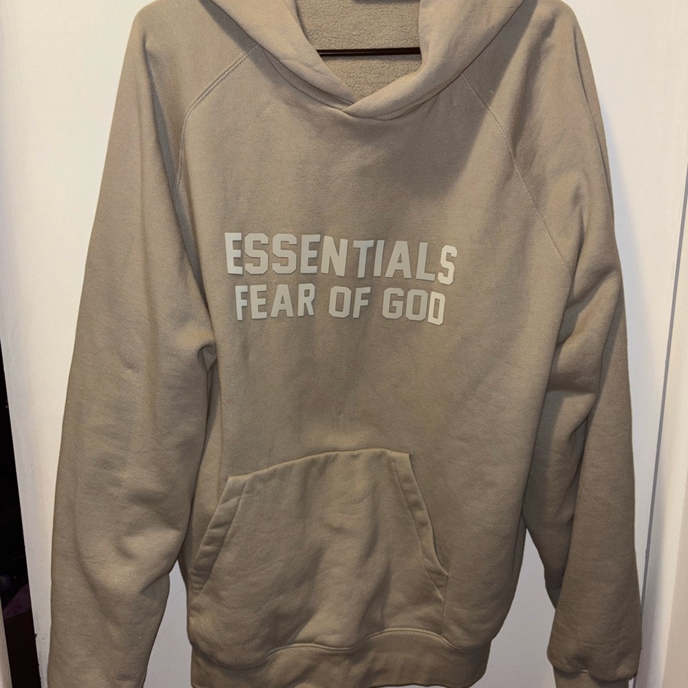 Fear of God essentials Hoodie Size XL